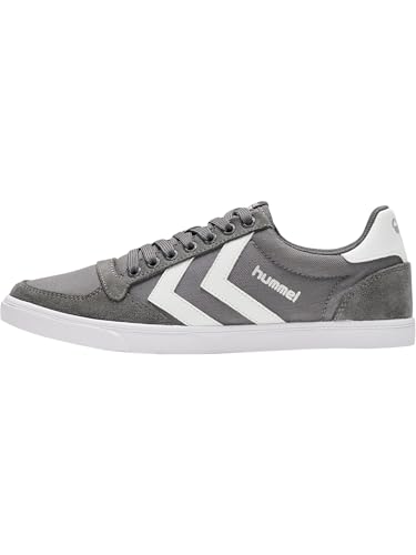 HUMMEL SLIMMER STADIL LOW, CASTLE ROCK/WHITE KH, 39 von hummel