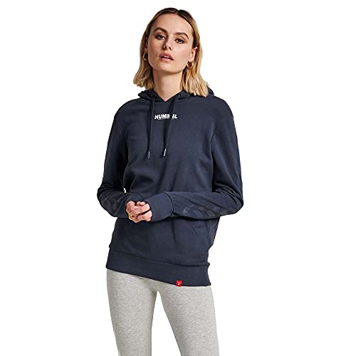 Hummel Unisex Hoody Legacy Hoodie 212565 Blue Nights XL von hummel