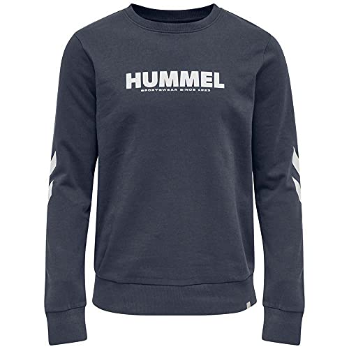 Hummel Unisex Pullover Legacy Sweatshirt 212571 Blue Nights M von hummel