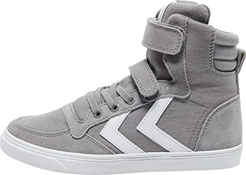 hummel Slimmer Stadil High Unisex Kinder Athleisure Sneaker Mit Klettverschluss von hummel