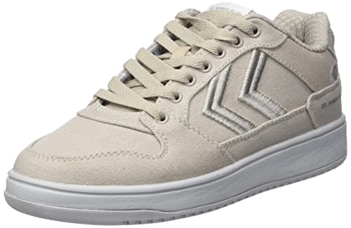 Hummel Unisex St. Power Play Canvas Sneaker, Silver Cloud, 41 EU von hummel