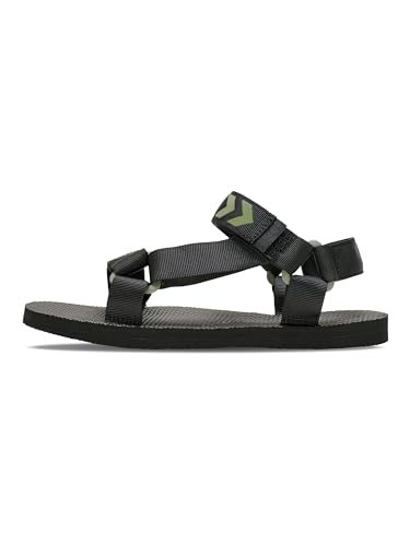 hummel Unisex Strap Sandal Sandale Knöchelriemen, Schwarz, 36 EU von hummel