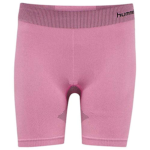 Hummel hmlFIRST Seamless Short Damen Pink F3257 von hummel