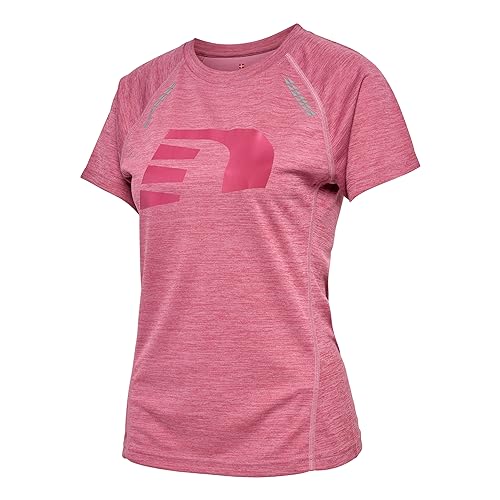 Newline Damen Orlando T-Shirt Laufbekleidung Laufshirt Berry - Xs von hummel