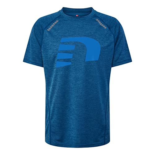 Newline Herren Orlando T-Shirt Laufbekleidung Laufshirt Blau - M von hummel