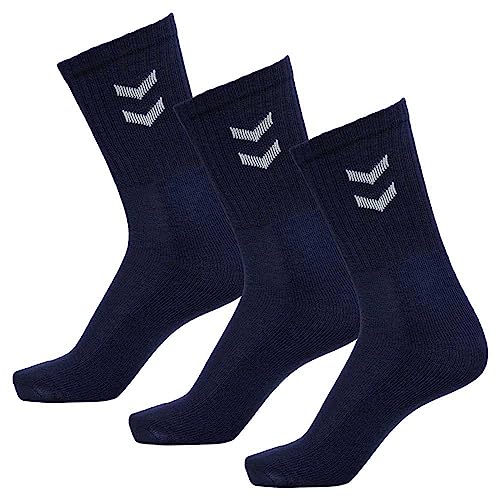 hummel 3-Pack Basic Socken Marineblau Größe 10 von hummel