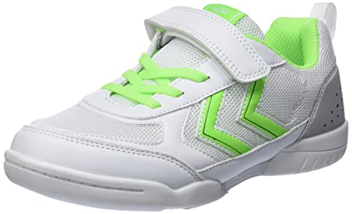 hummel AEROTEAM 2.0 JR VC Handball Shoe, White, 30 EU von hummel