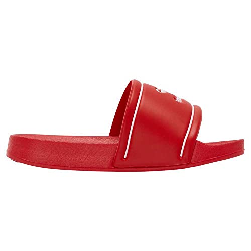hummel Kinder Badeschlappen Pool Slide Jr 217940 Bittersweet 32 von hummel