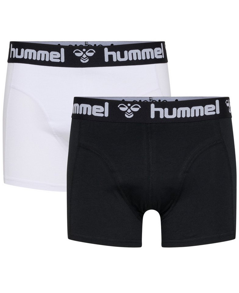 hummel Boxershorts Boxershorts 2er-Pack Stretch-Unterwäsche (2-St) HMLMARS 2PACK BOXERS von hummel