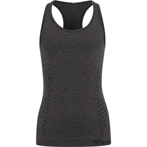 hummel - CI Seamless, Kinder Top (DE/NL/SE/PL, Numerisch, 140, 152, Regular, Grau) von hummel