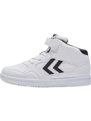 hummel Camden HIGH JR Sneaker, White/Black, 27 EU von hummel