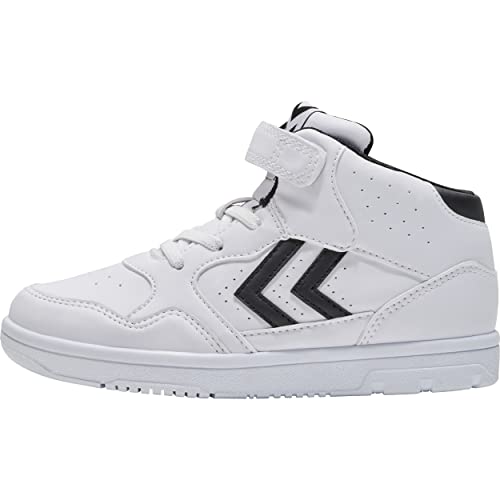 hummel Camden HIGH JR Sneaker, White/Black, 28 EU von hummel