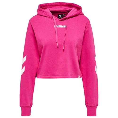 hummel Hmllegacy Cropped Hoodie Damen Athleisure von hummel