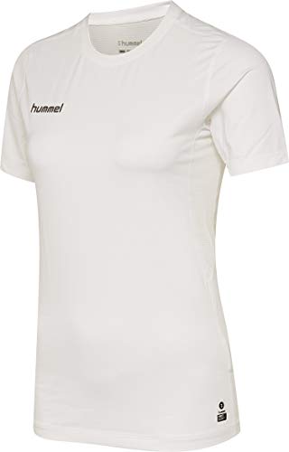hummel Damen Funktionsshirt First Performance Jersey s/s 204514 White XL von hummel