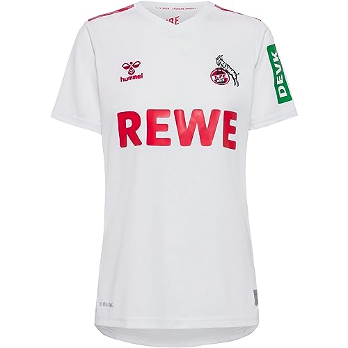 hummel Damen Fußballtrikot 1. FC Köln 23-24 Heim White-True red L von hummel