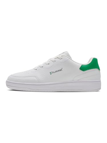 HUMMEL Damen Match Point Sneaker, White Green, 38 EU von hummel