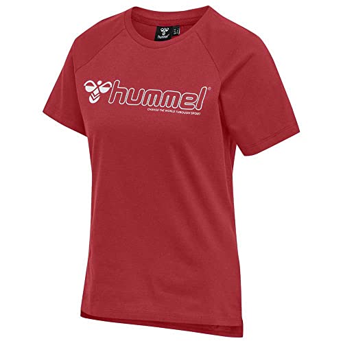 hummel Damen Funktionsshirt Noni 2.0 rot/weiß M von hummel