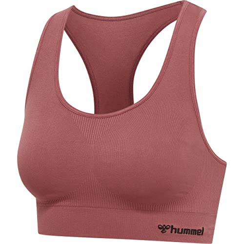 hummel Damen Sport-BH Koralle/schwarz S von hummel