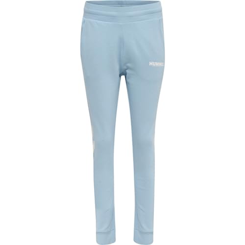 hummel Damen Sporthose Legacy hellblau/weiß L von hummel