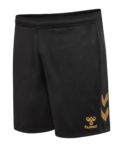 hummel E24C LTD Poly Short Black/Gold - L von hummel