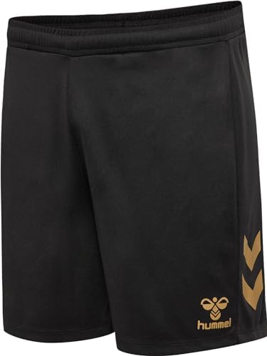 hummel E24C LTD Poly Short Kids Black/Gold - 152 von hummel