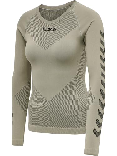 hummel First Seamless Trikot Langarm Damen grau, XS/S Damen von hummel