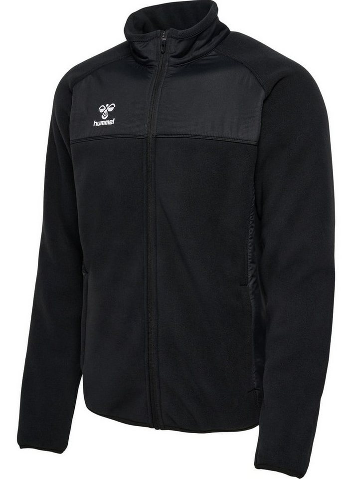 hummel Fleecejacke hmlGO (Seitentaschen mit Reißverschluss) schwarz Herren von hummel