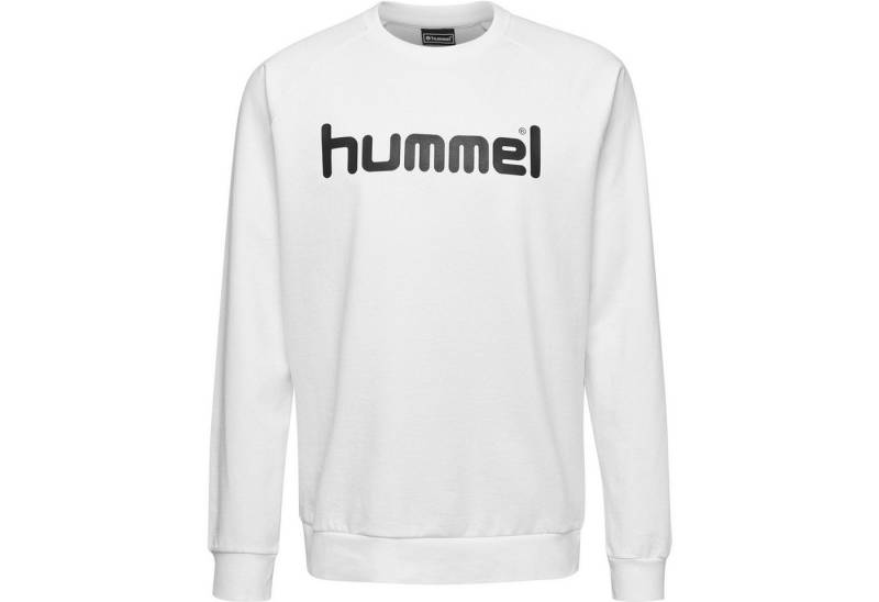 hummel Fleecepullover Hummel Herren Pullover Go Cotton Logo Sweatshirt 203515 von hummel