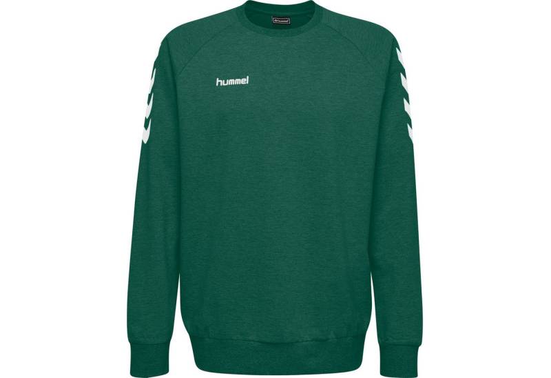hummel Fleecepullover Hummel Herren Pullover Go Cotton Sweatshirt 203505 von hummel