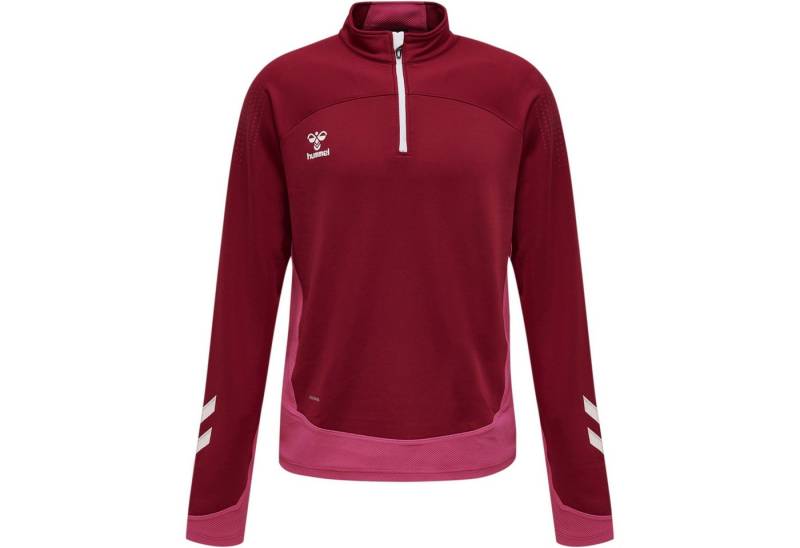 hummel Fleecepullover Hummel Herren Sweatshirt Lead Half Zip 207403 von hummel