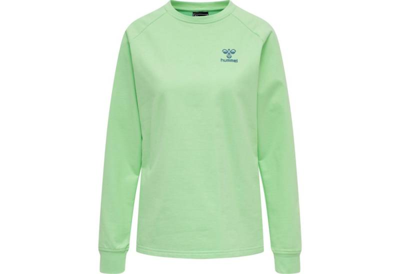 hummel Fleecepullover Hummel Kinder Pullover ACTION COTTON SWEATSHIRT KIDS 211096 von hummel