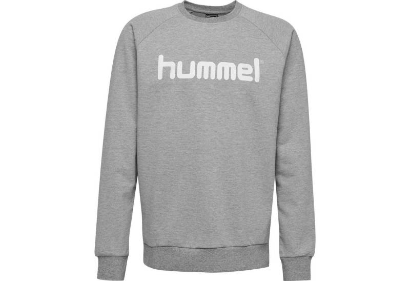 hummel Fleecepullover Hummel Kinder Pullover Go Kids Cotton Logo Sweatshirt 203516 von hummel