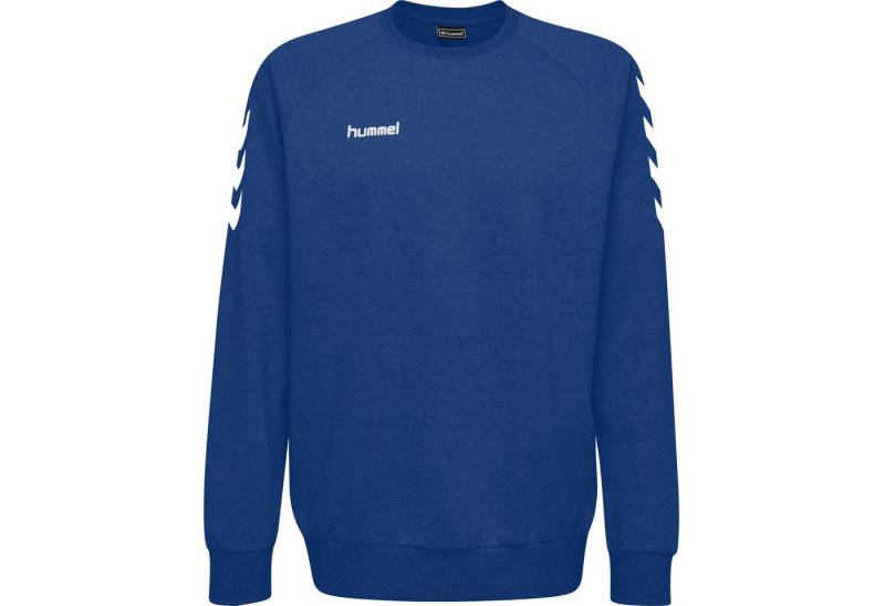 hummel Fleecepullover Hummel Kinder Pullover Go Kids Cotton Sweatshirt 203506 von hummel