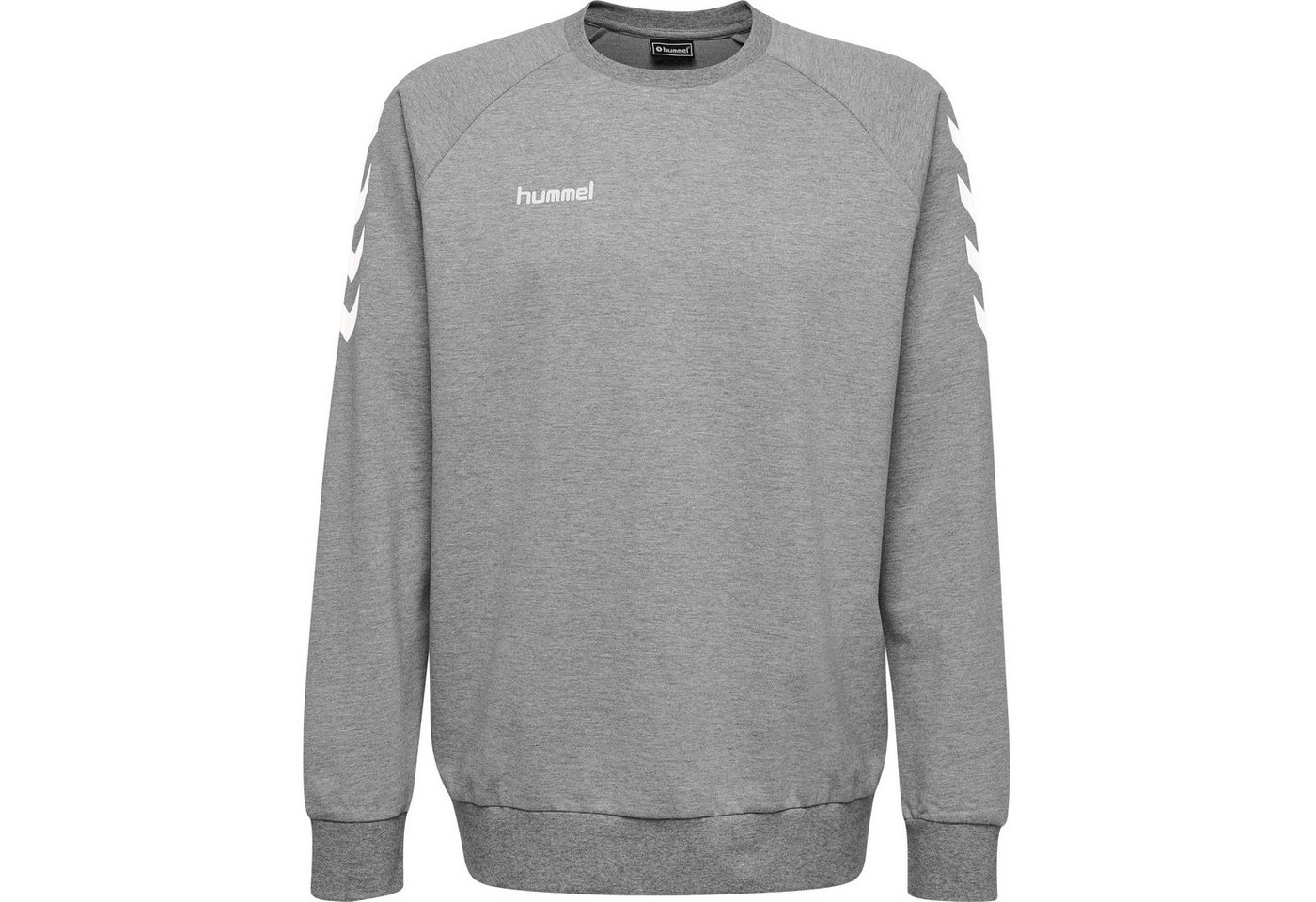 hummel Fleecepullover Hummel Kinder Pullover Go Kids Cotton Sweatshirt 203506 von hummel