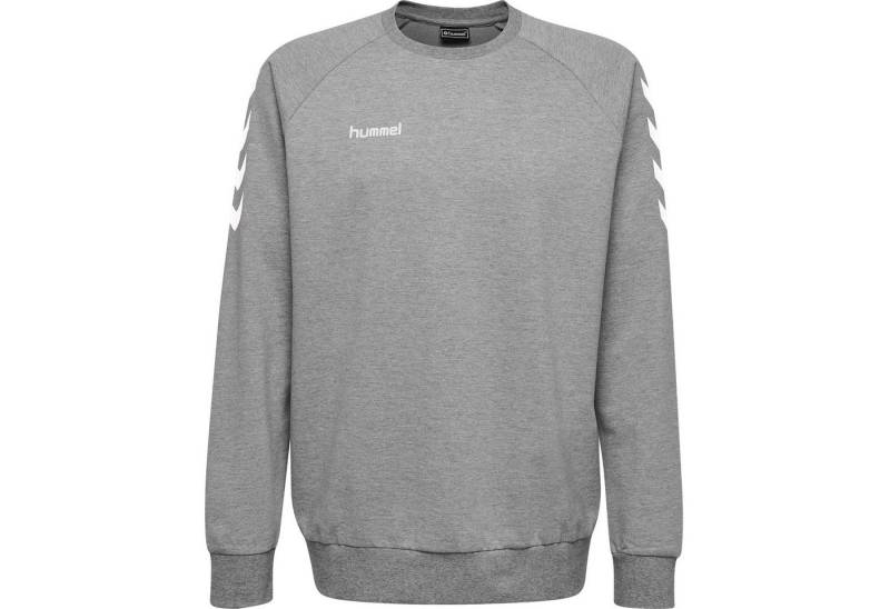 hummel Fleecepullover Hummel Kinder Pullover Go Kids Cotton Sweatshirt 203506 von hummel