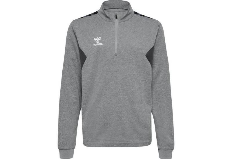 hummel Fleecepullover Hummel Kinder Trainingstop hmlAuthentic Half Zip Poly Sweat 219974 von hummel