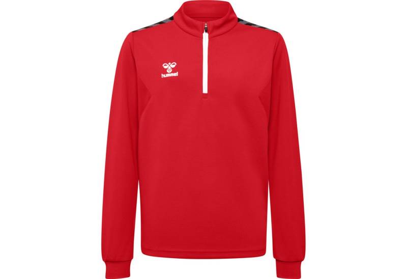 hummel Fleecepullover Hummel Kinder Trainingstop hmlAuthentic Half Zip Poly Sweat 219974 von hummel