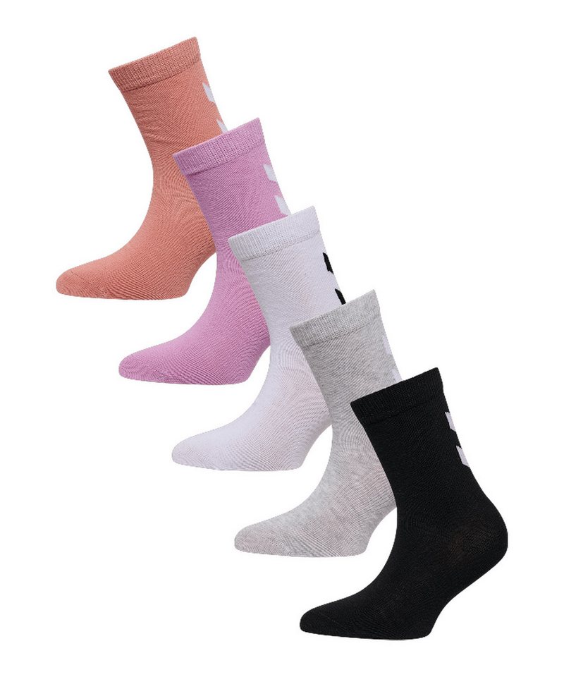 hummel Freizeitsocken Hummel Make My Day 5-Pack Socken Kids Baumwolle von hummel