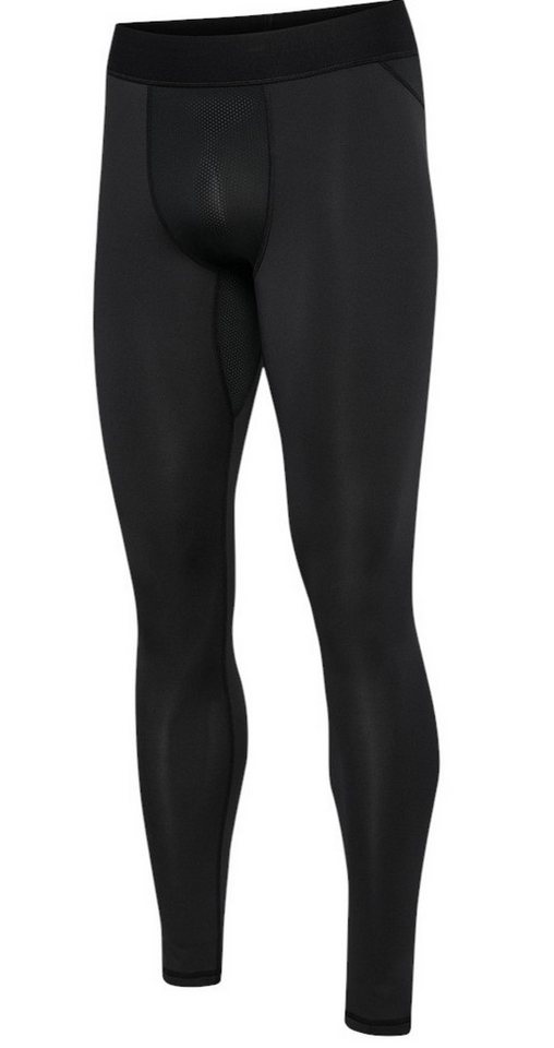 hummel Funktionshose hmlBL Performance Long Tight (Polyester, enganliegend) schwarz Herren von hummel