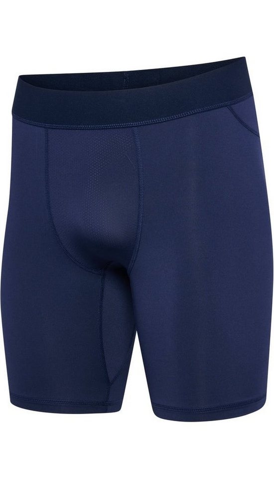 hummel Funktionshose hmlBL Performance Short Tight (Polyester, enganliegend) marineblau von hummel