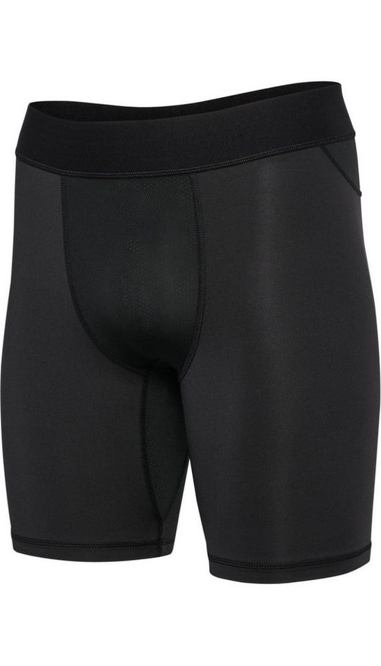 hummel Funktionshose hmlBL Performance Short Tight (Polyester, enganliegend) schwarz Herren von hummel