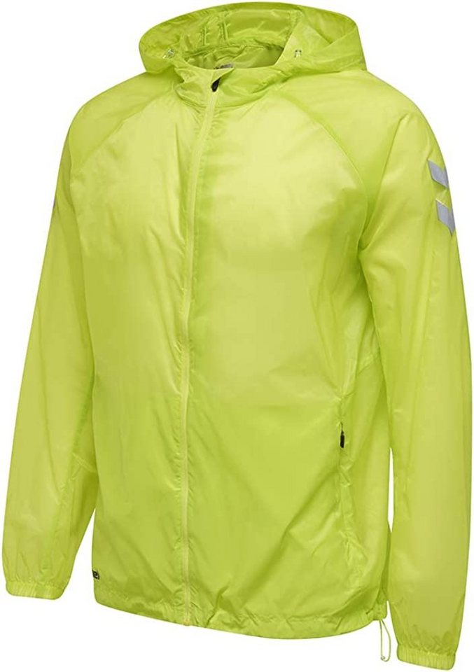 hummel Funktionsjacke ultraleicht Funktionsjacke Tech Move Neon Laufjacke Teamjacke mit Kapuze von hummel