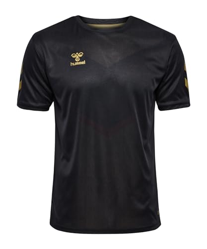 hummel Fußball - Teamsport Textil - Trikots hmlE24C Reversible Poly Trikot schwarzgold XS von hummel