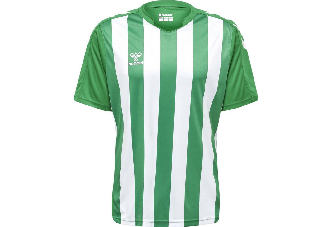 hummel Fußballtrikot Hummel Herren Trikot Core Striped XK Polo Jersey S/S 211458 von hummel