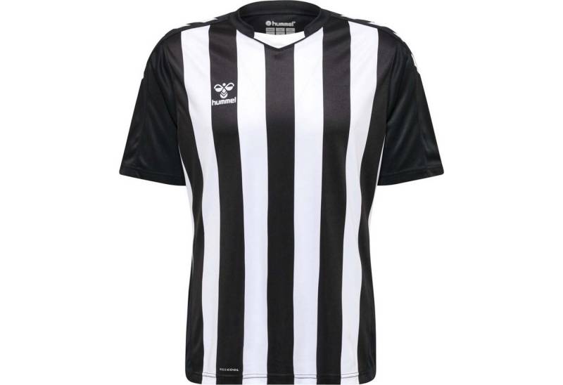 hummel Fußballtrikot Hummel Herren Trikot Core Striped XK Polo Jersey S/S 211458 von hummel