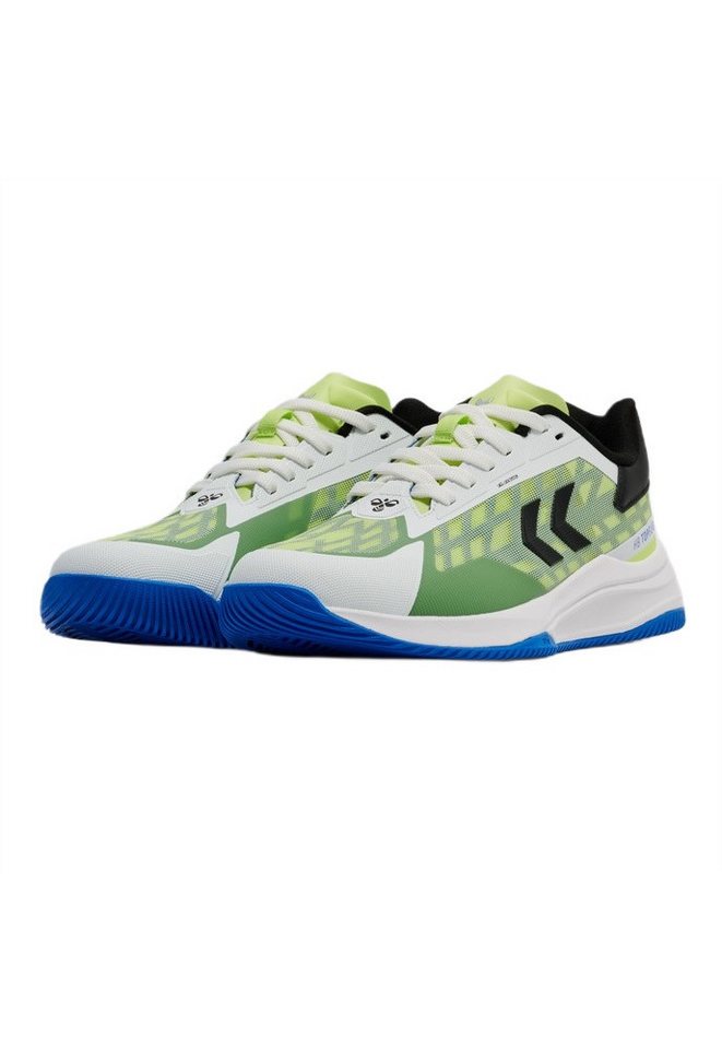 hummel Hallen-Indoorschuhe HB Topflight Pro (Handball) grün/weiss Herren Badmintonschuh von hummel