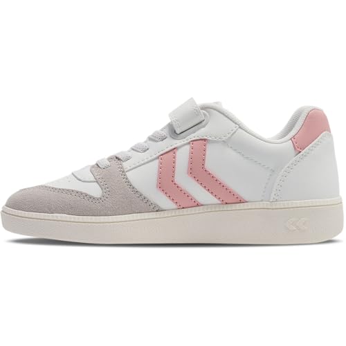 hummel Unisex Kinder Handball Perfekt Sp Jr Sneaker, White Pink, 39 EU von hummel