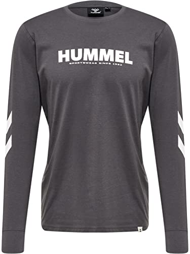 hummel Herren, Unisex Funktionsshirt Legacy weiß/dunkelgrau M von hummel