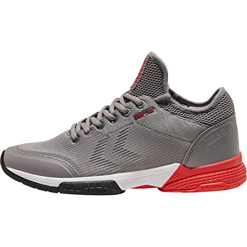 hummel Herren Handballschuhe Aerocharge Supreme Knit Trophy 204669 Silver Filigree 42.5 von hummel