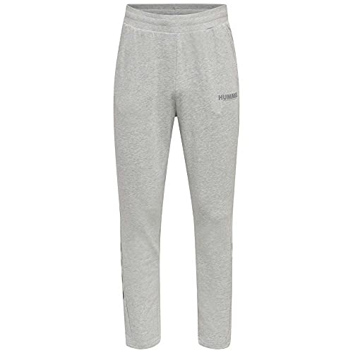 hummel Herren Legacy Tapered Pants 212567 Grey Melange XL von hummel